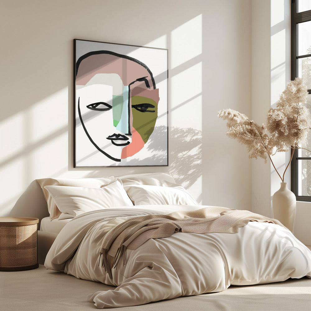 Visage Nr. 1 Kunstdruck | Poster