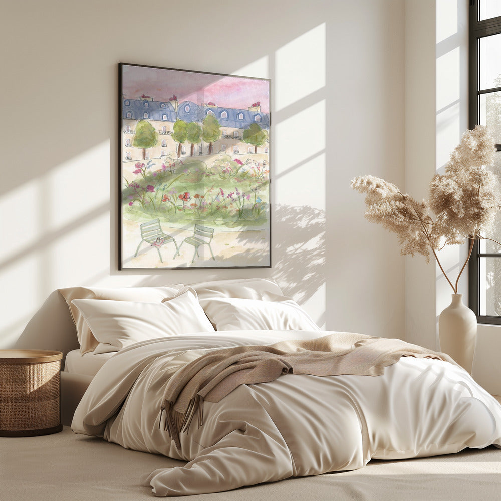 Pariser Garten | Poster
