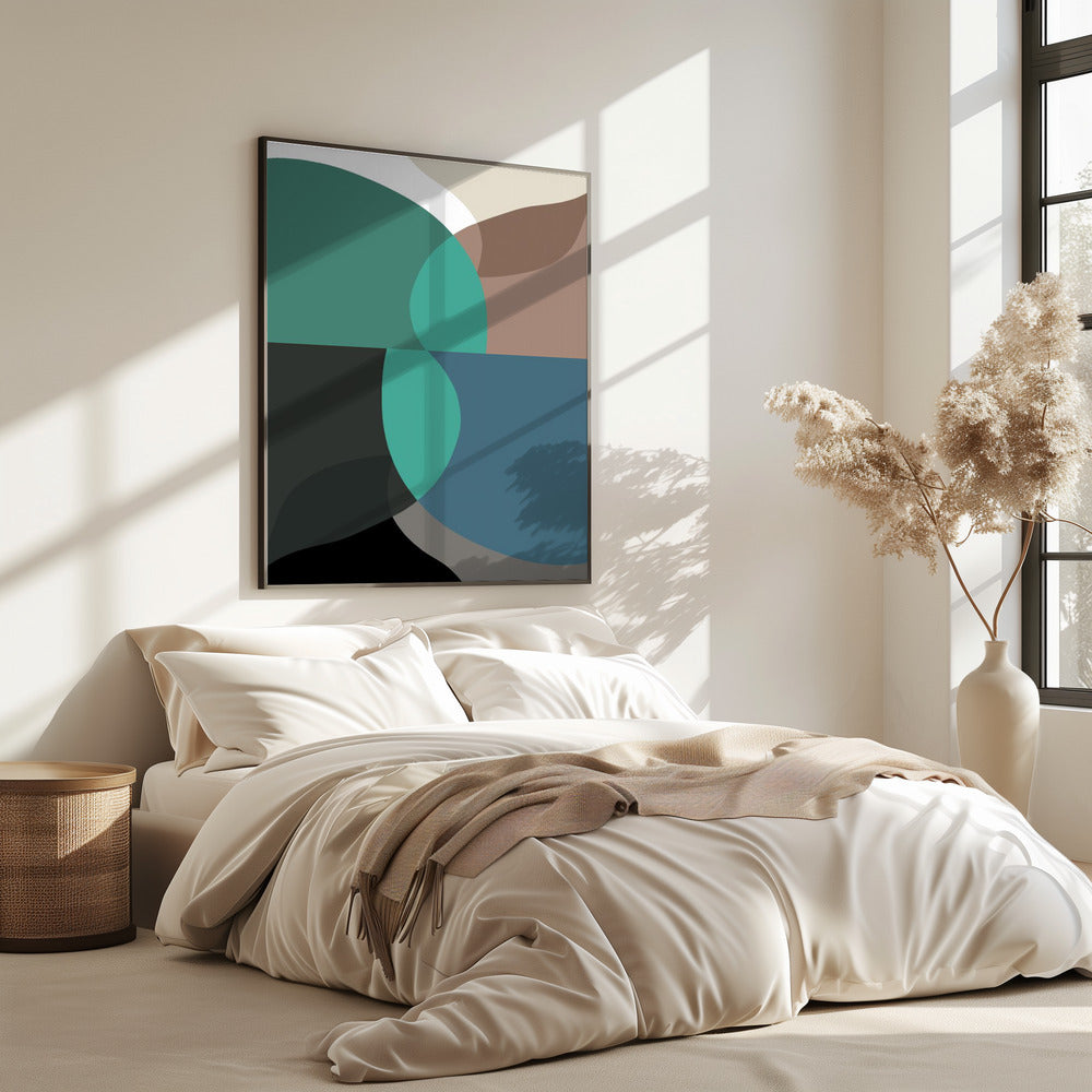 Abstrakte Formen Kunstdruck Nr. 2 | Poster
