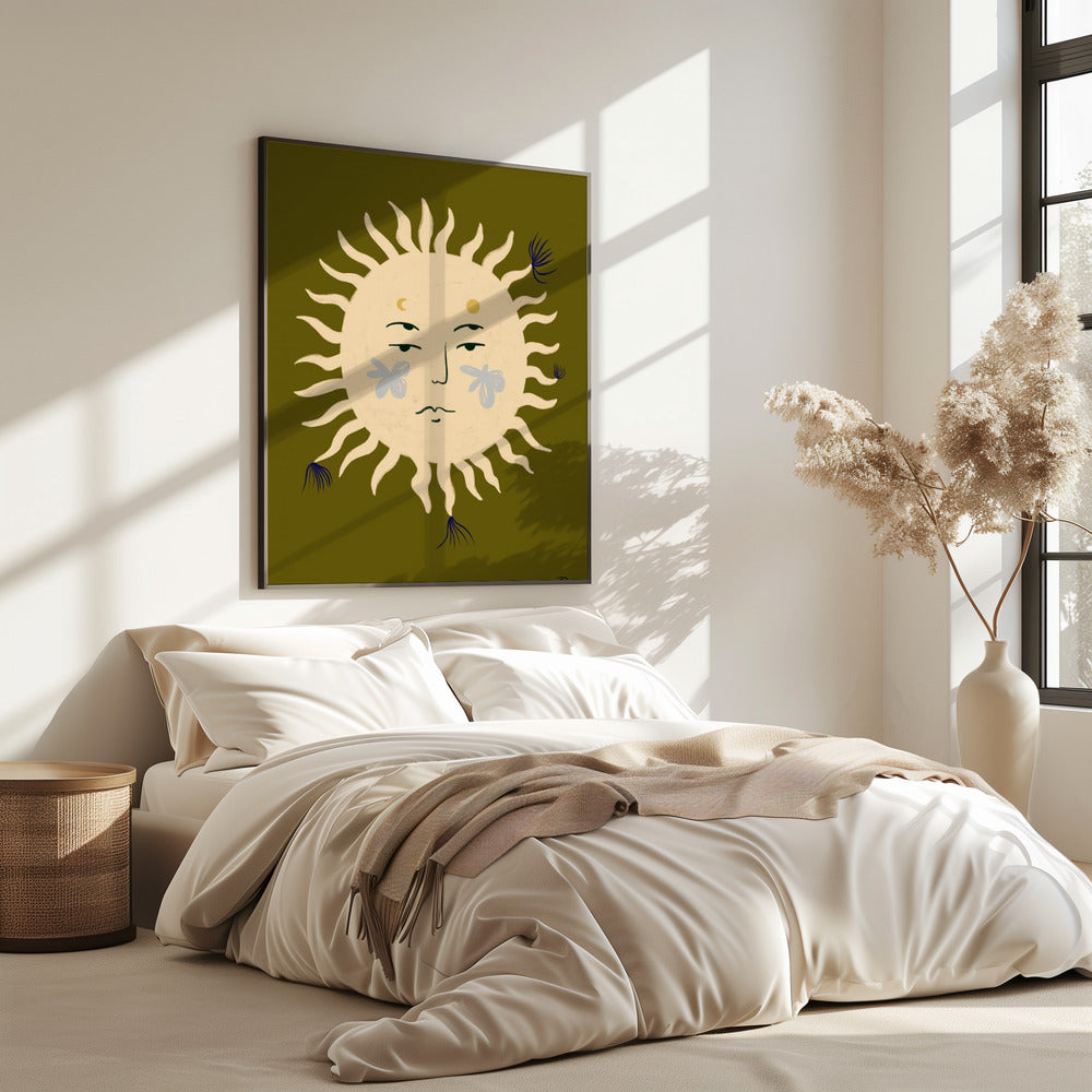 Sun's Serene Face | Poster