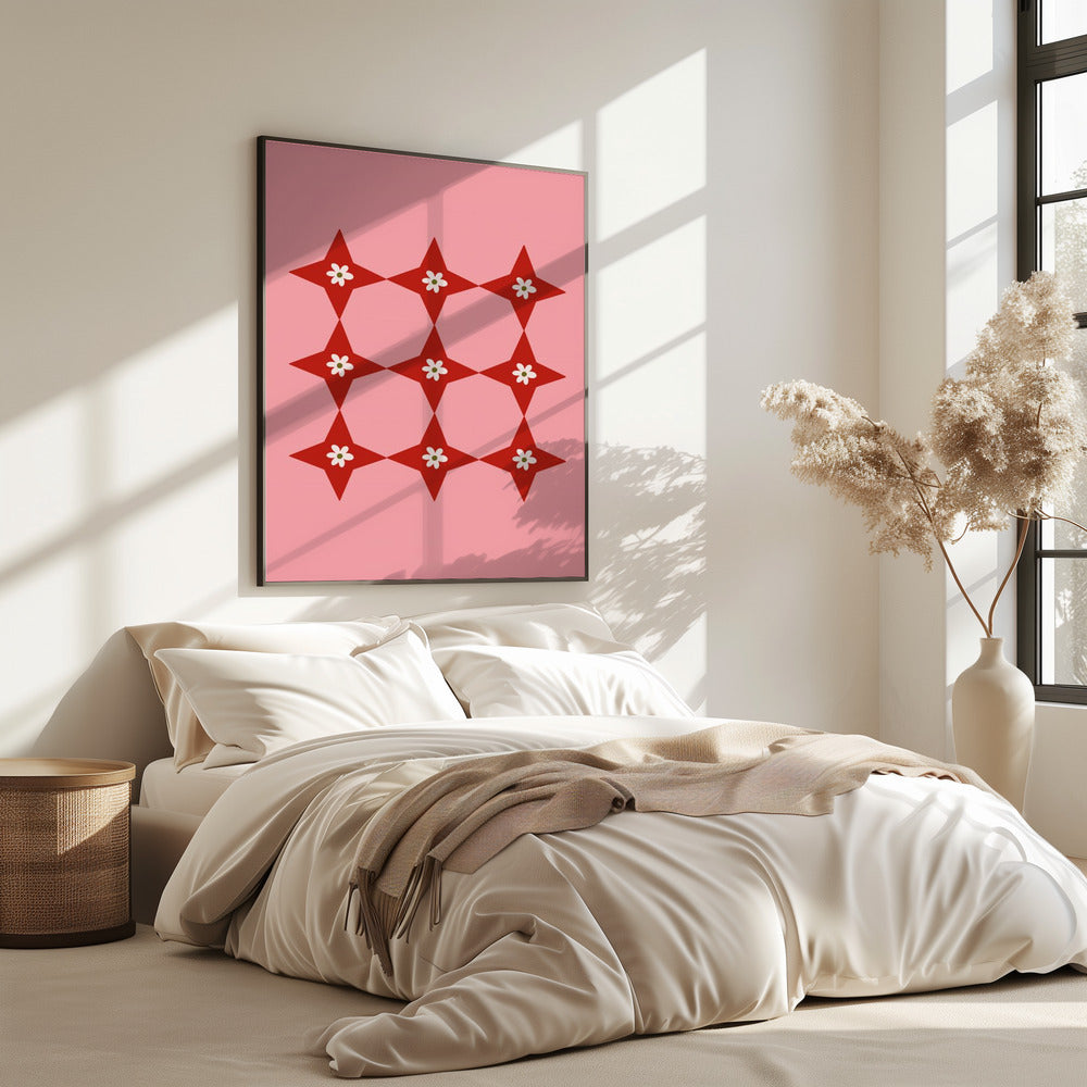 Blumenfliese | Poster