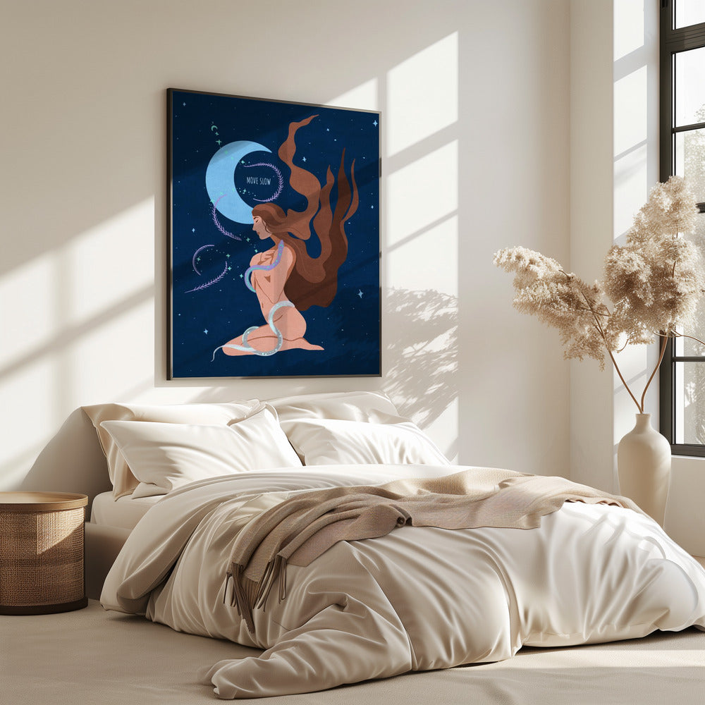 Ätherische Nachtmuse | Poster
