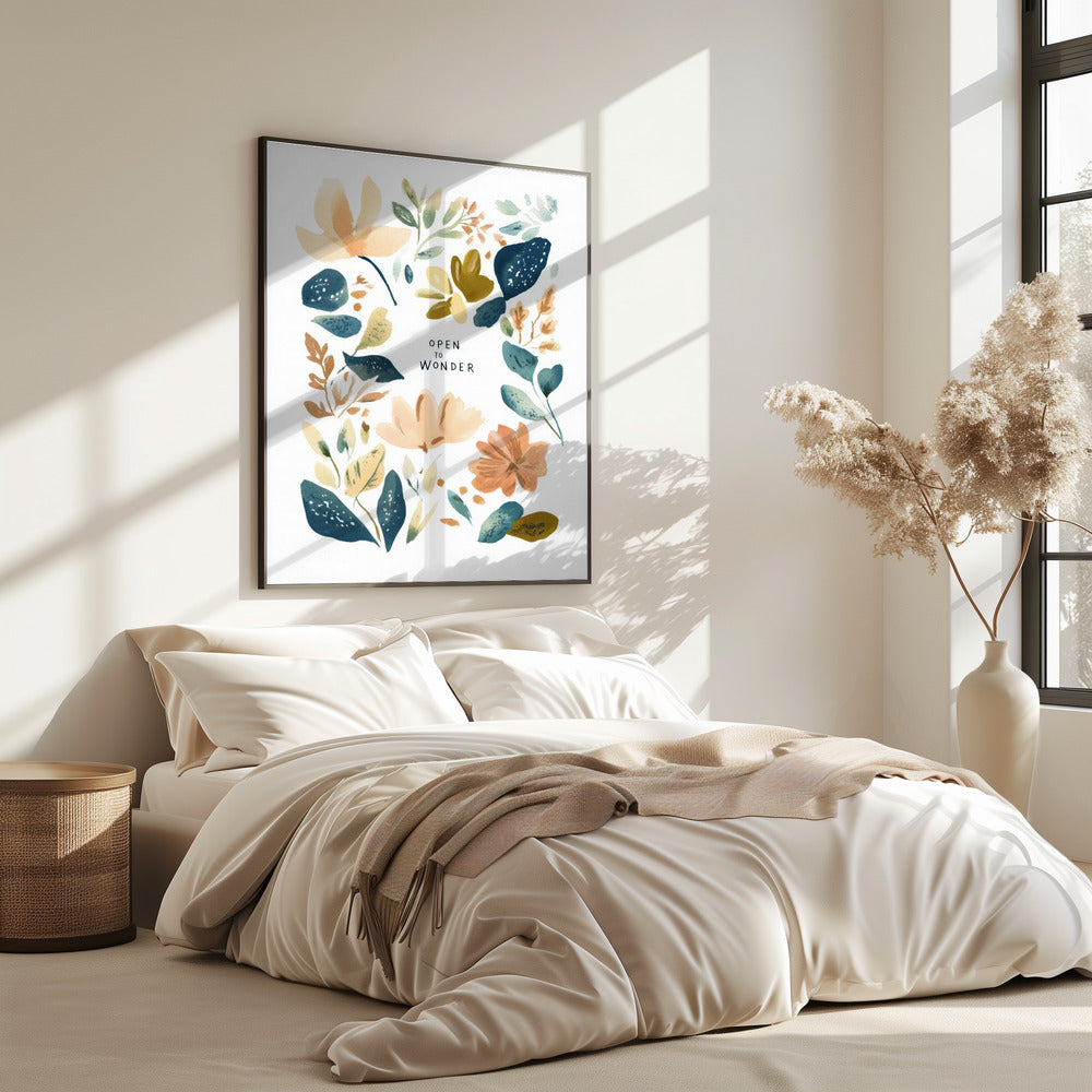 Florale, skurrile Blüte | Poster