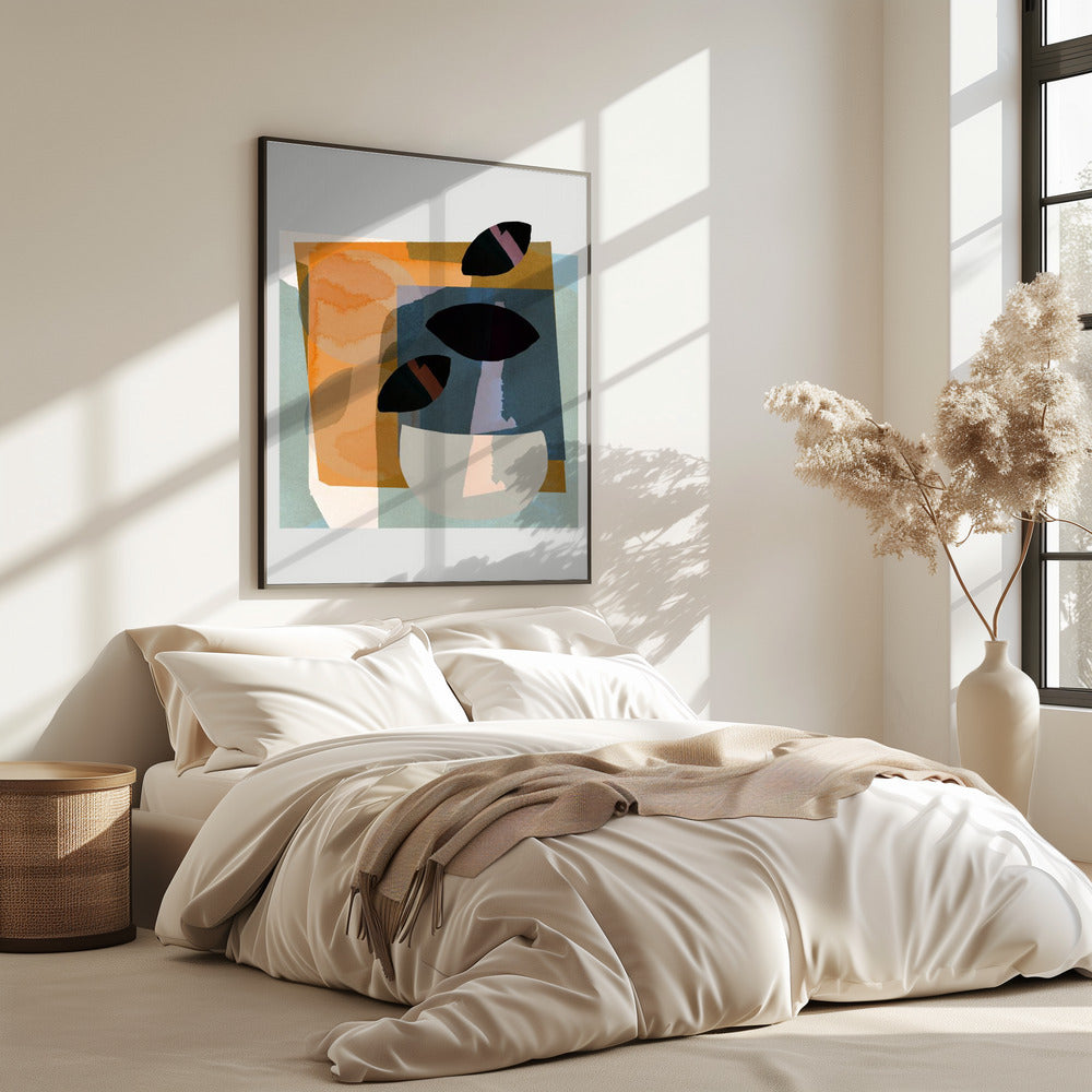 Kaffeebohnen-Collage 1 | Poster