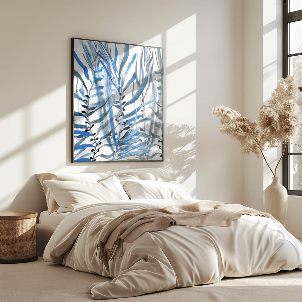 Blaue Algen Nr. 2 | Poster