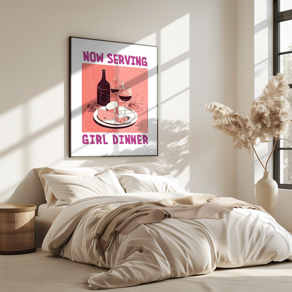 Mädchen-Dinner Nr. 1 | Poster