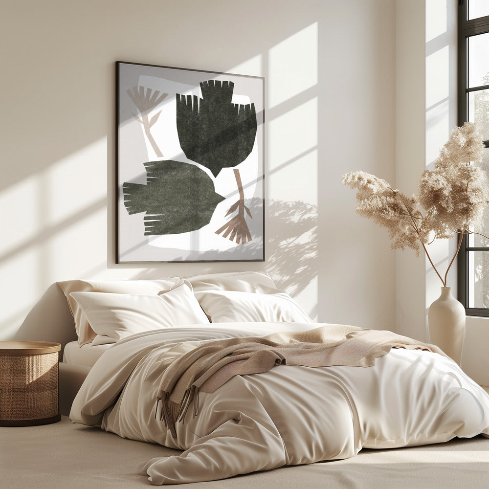 Abstract Birds Flight | Poster