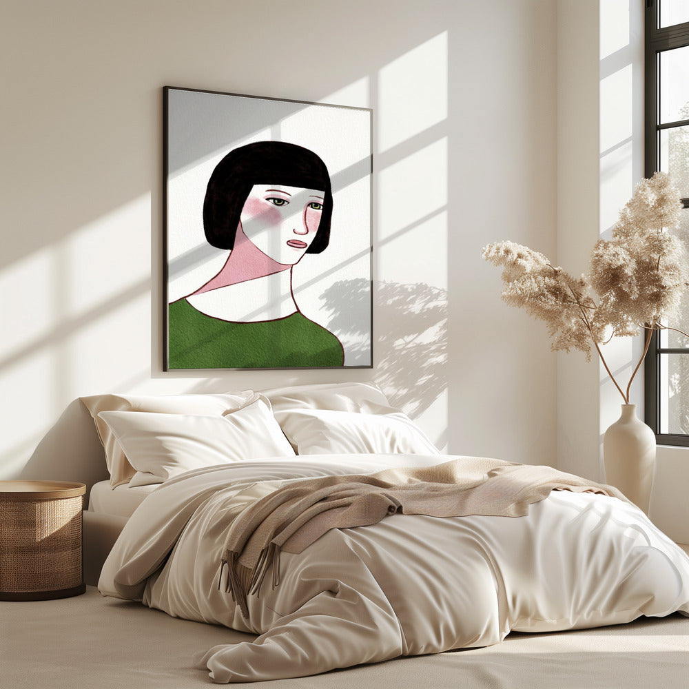 Junge Dame | Poster