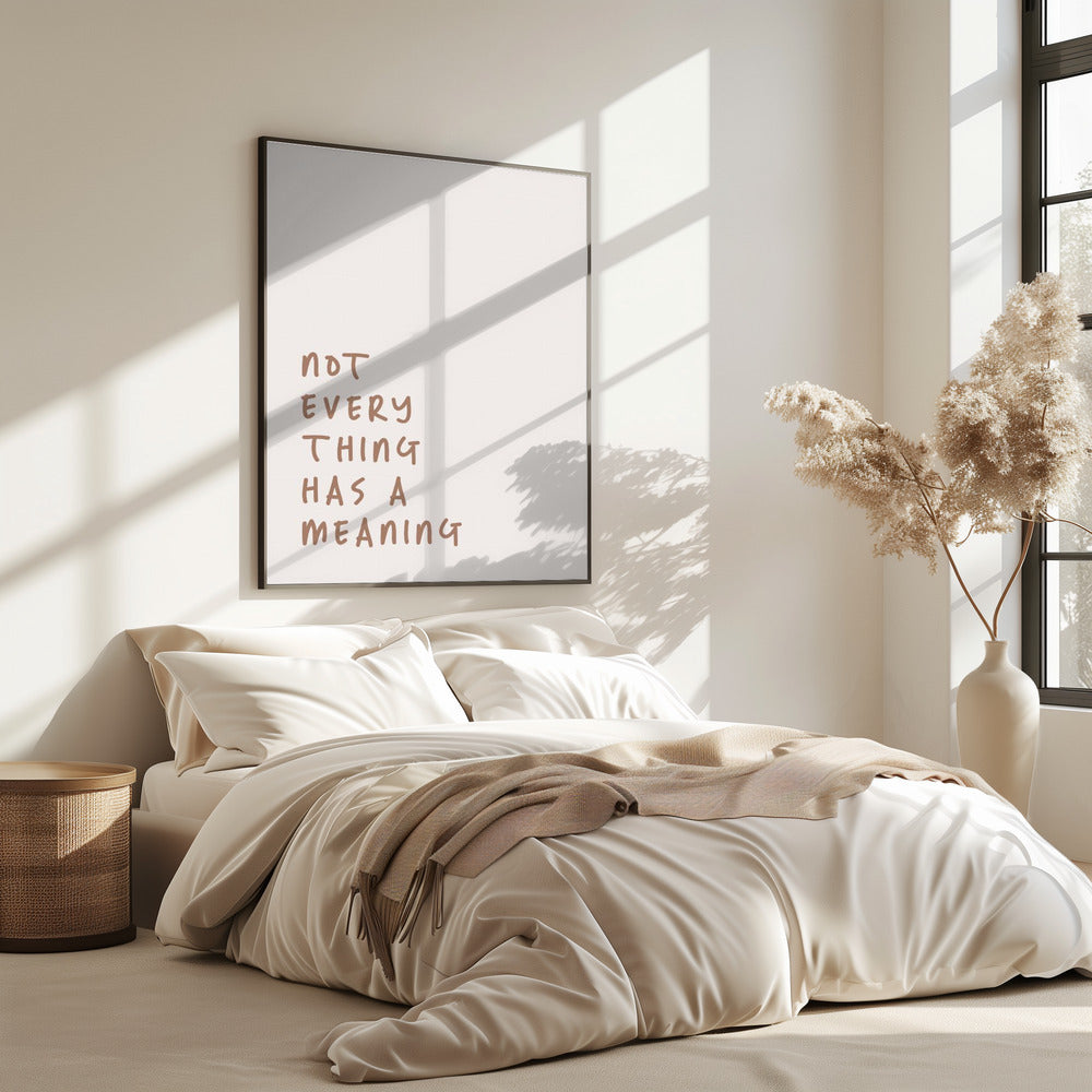 Keine Bedeutung | Poster