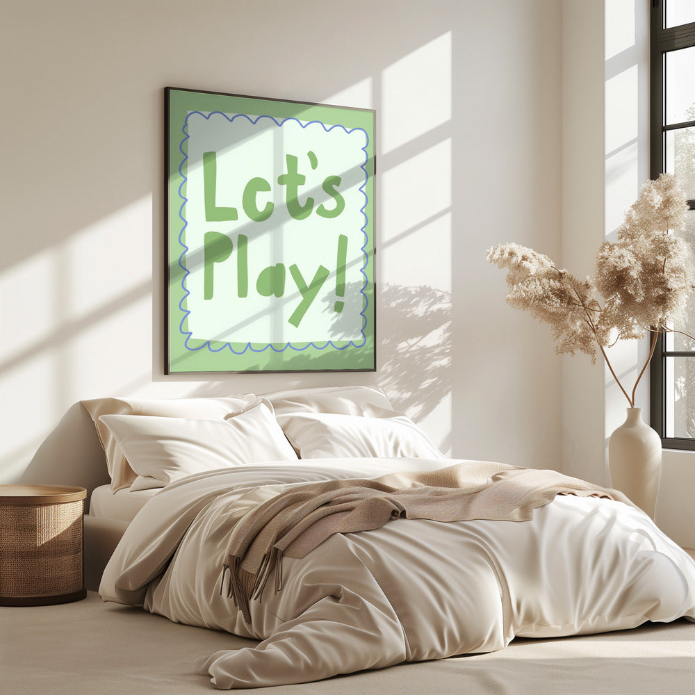 Spielzeit-Einladung | Poster