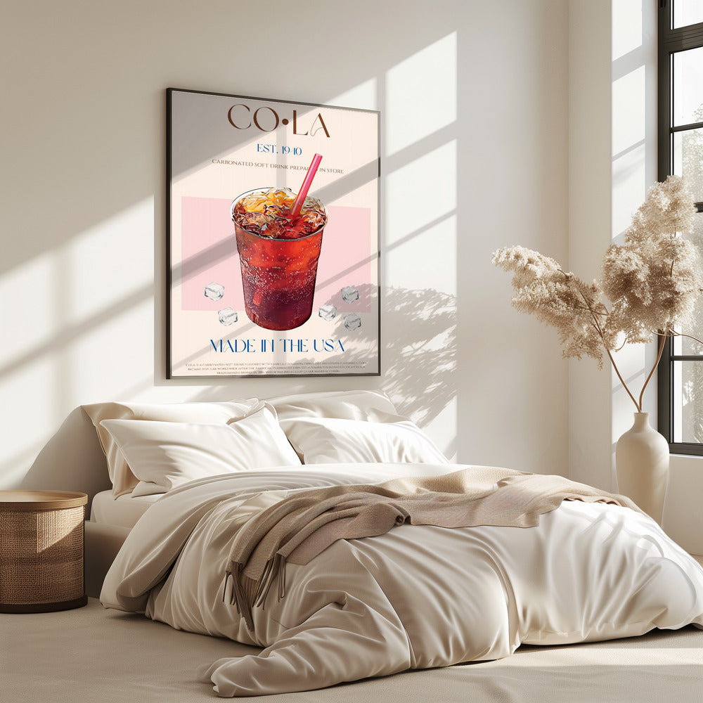 Gekühlter Cola-Genuss | Poster