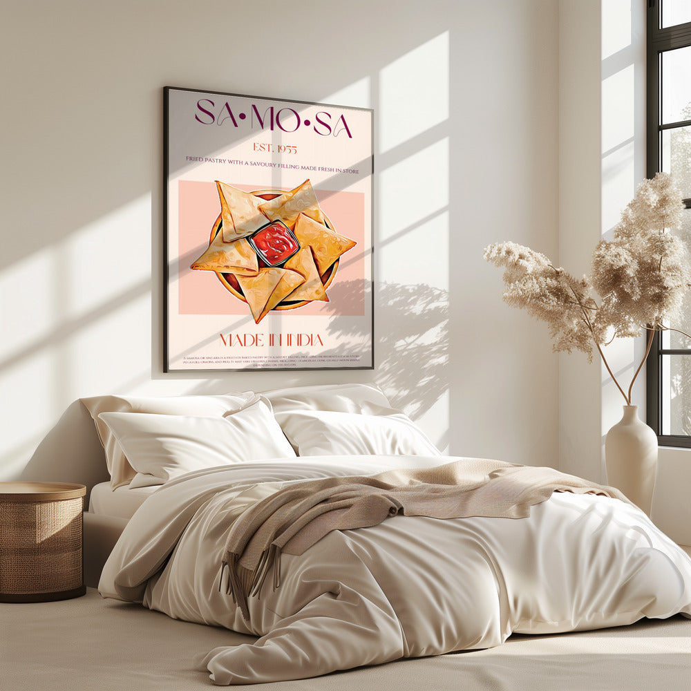Indian Fried Samosas | Poster