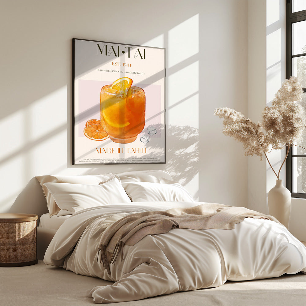 Orange Bliss Getränk | Poster