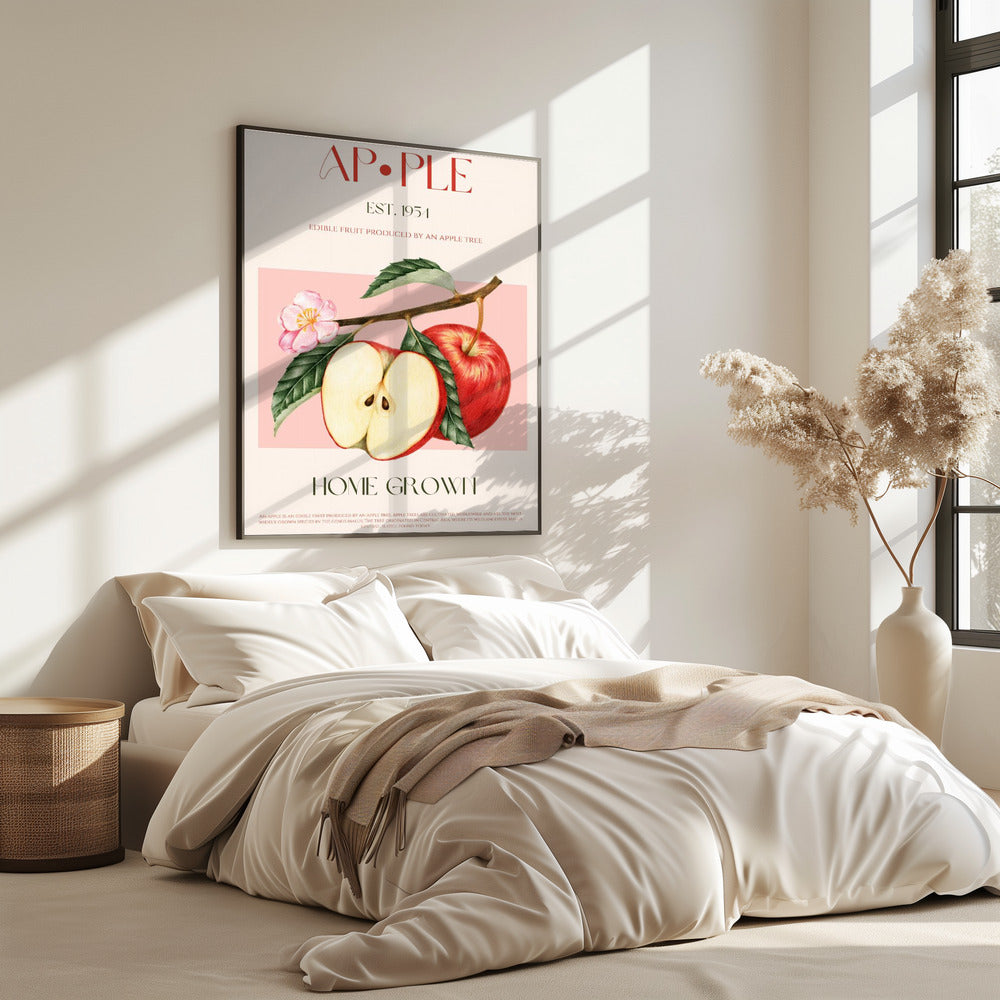 Geerntete Äpfel | Poster