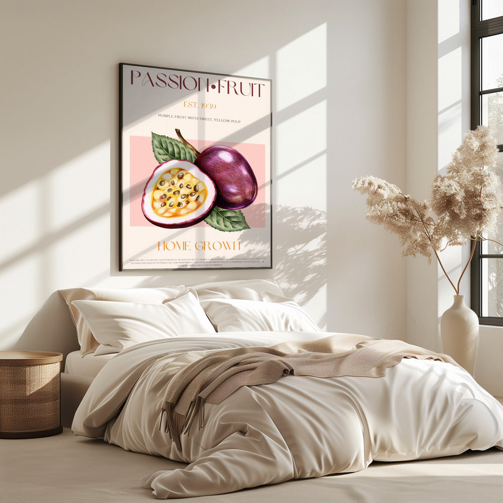 Lebendige Passionsfrucht | Poster