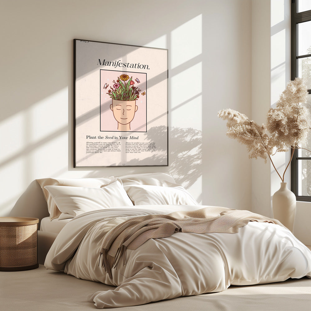 Manifestation mit einer heiteren Figur | Poster