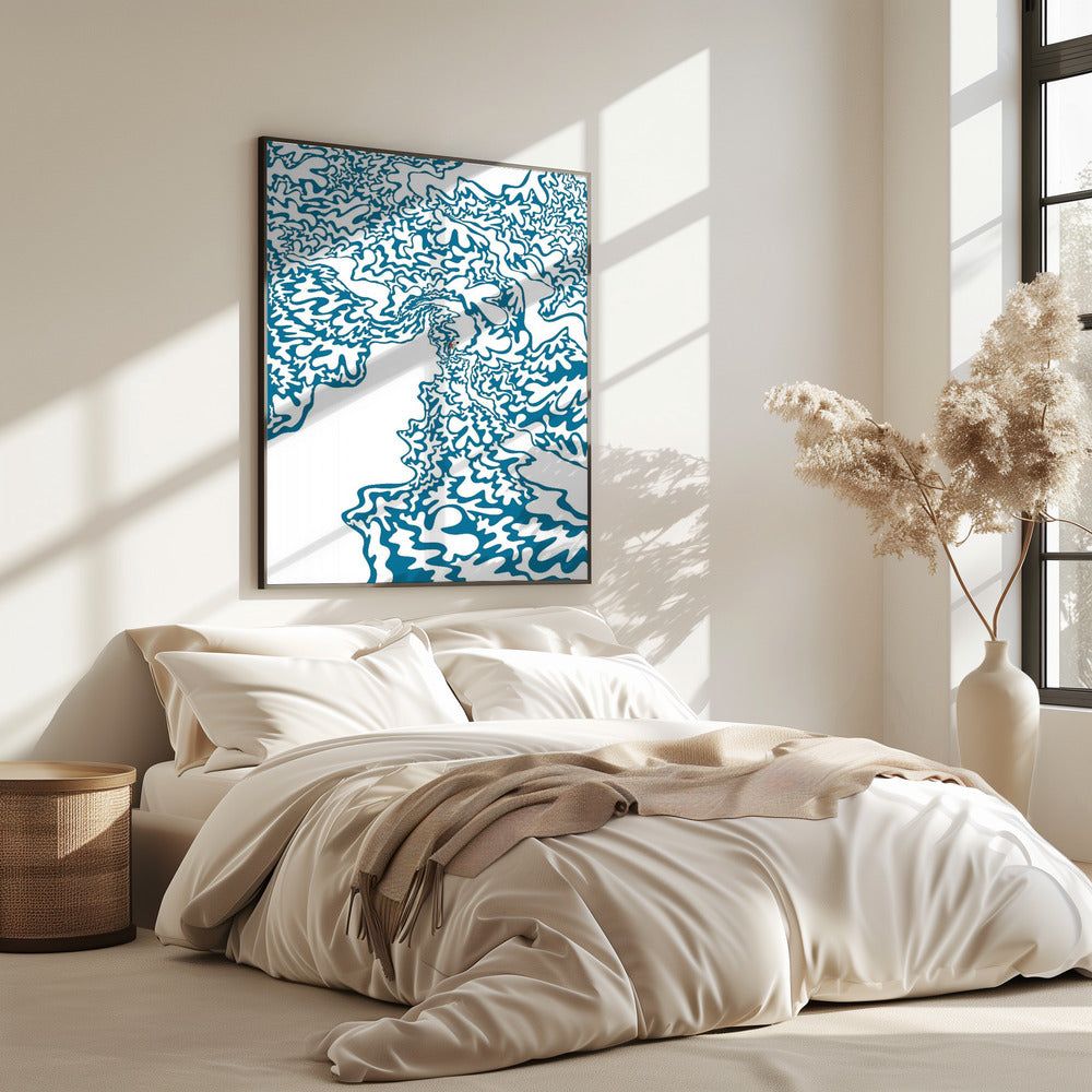 Tolle Surfwellen | Poster