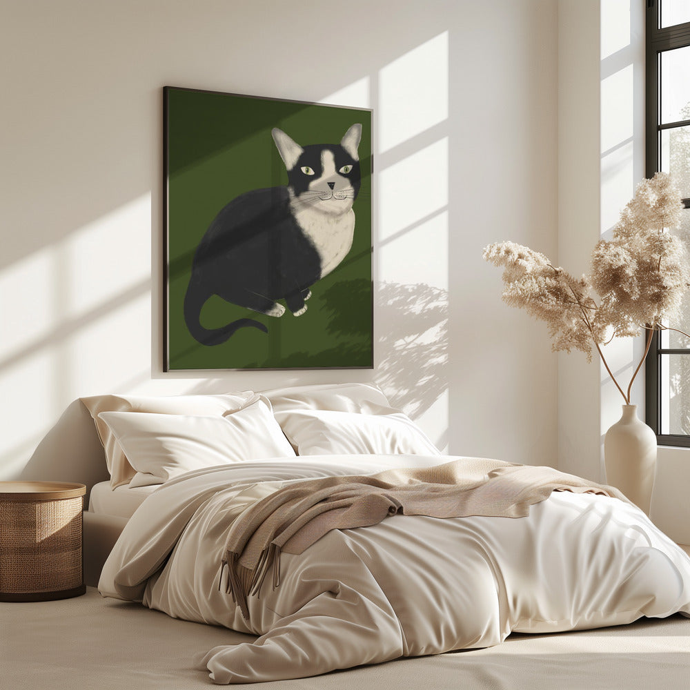 Herr Smoking Katze | Poster