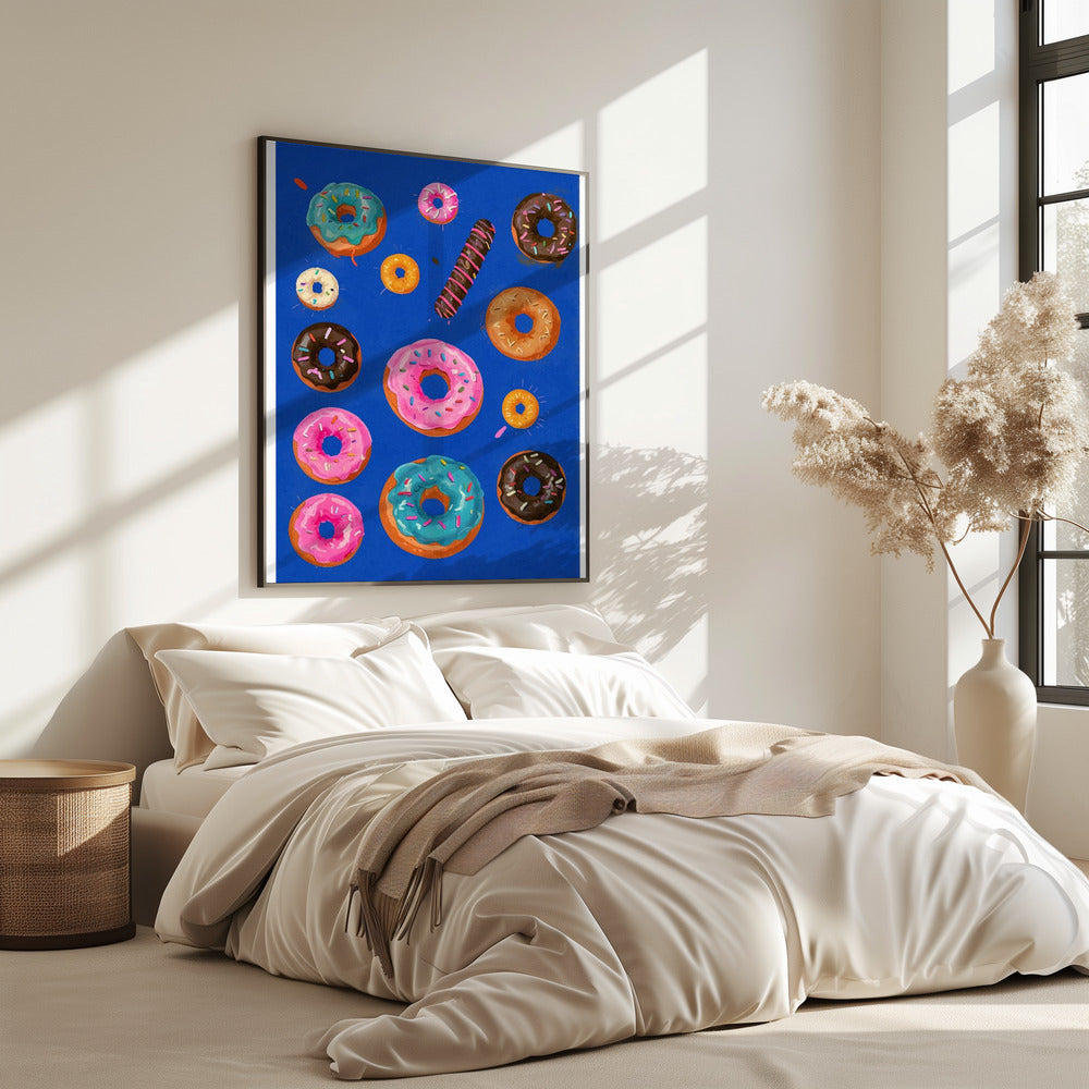 Donut Delight Leinwand | Poster