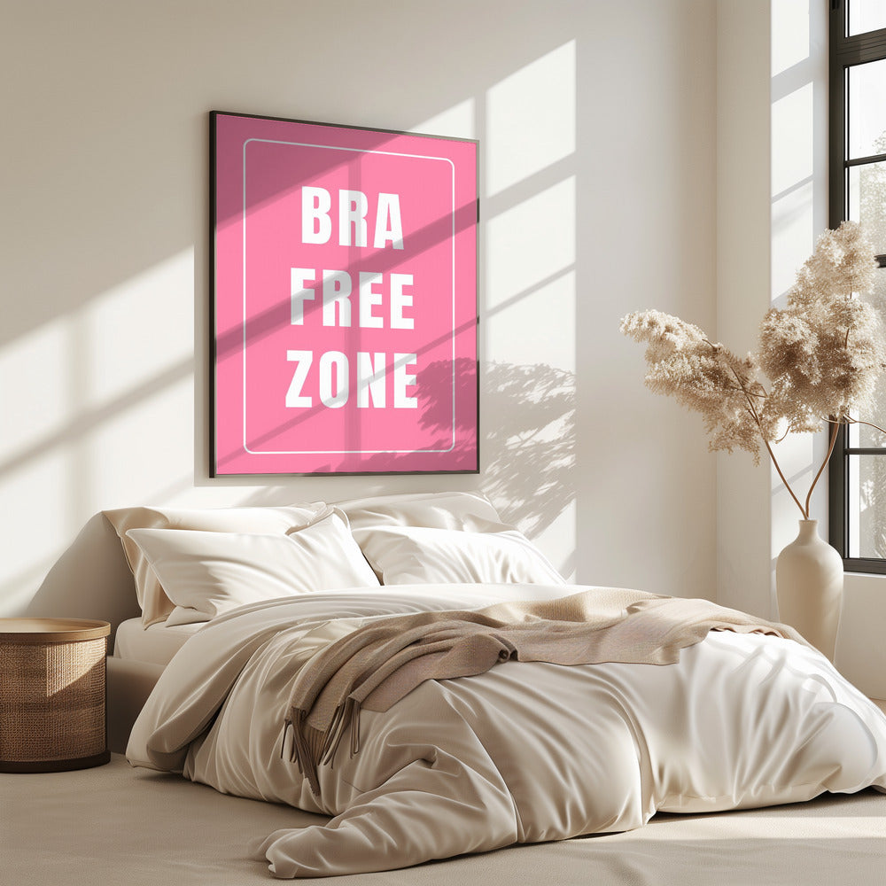 Freiheitszone-Schild | Poster
