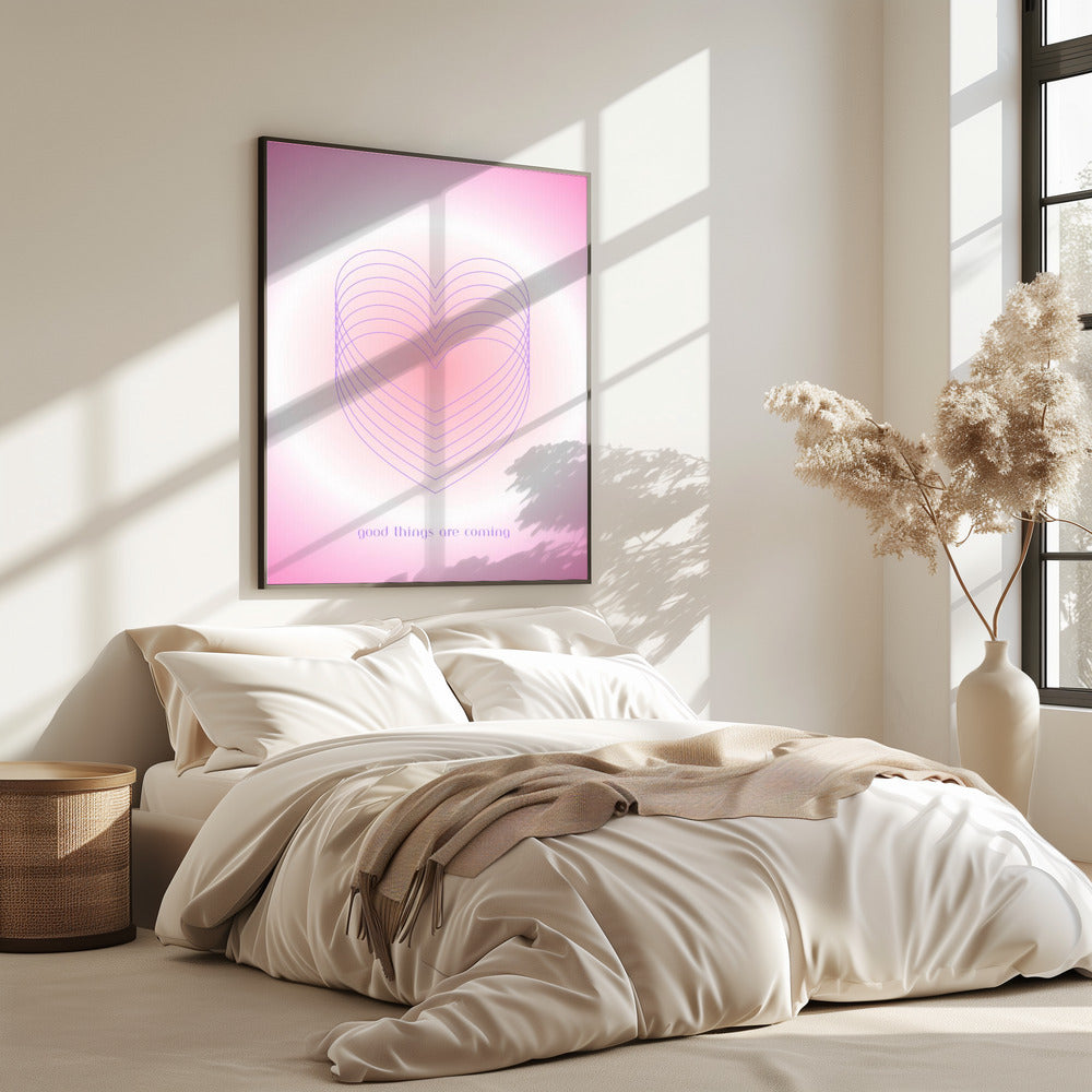 Positive Stimmung voraus | Poster