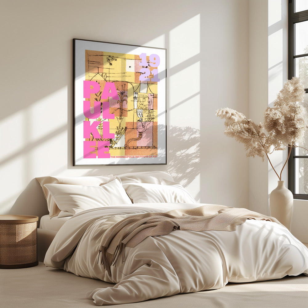 Strichzeichnungen und geometrische Formen | Poster