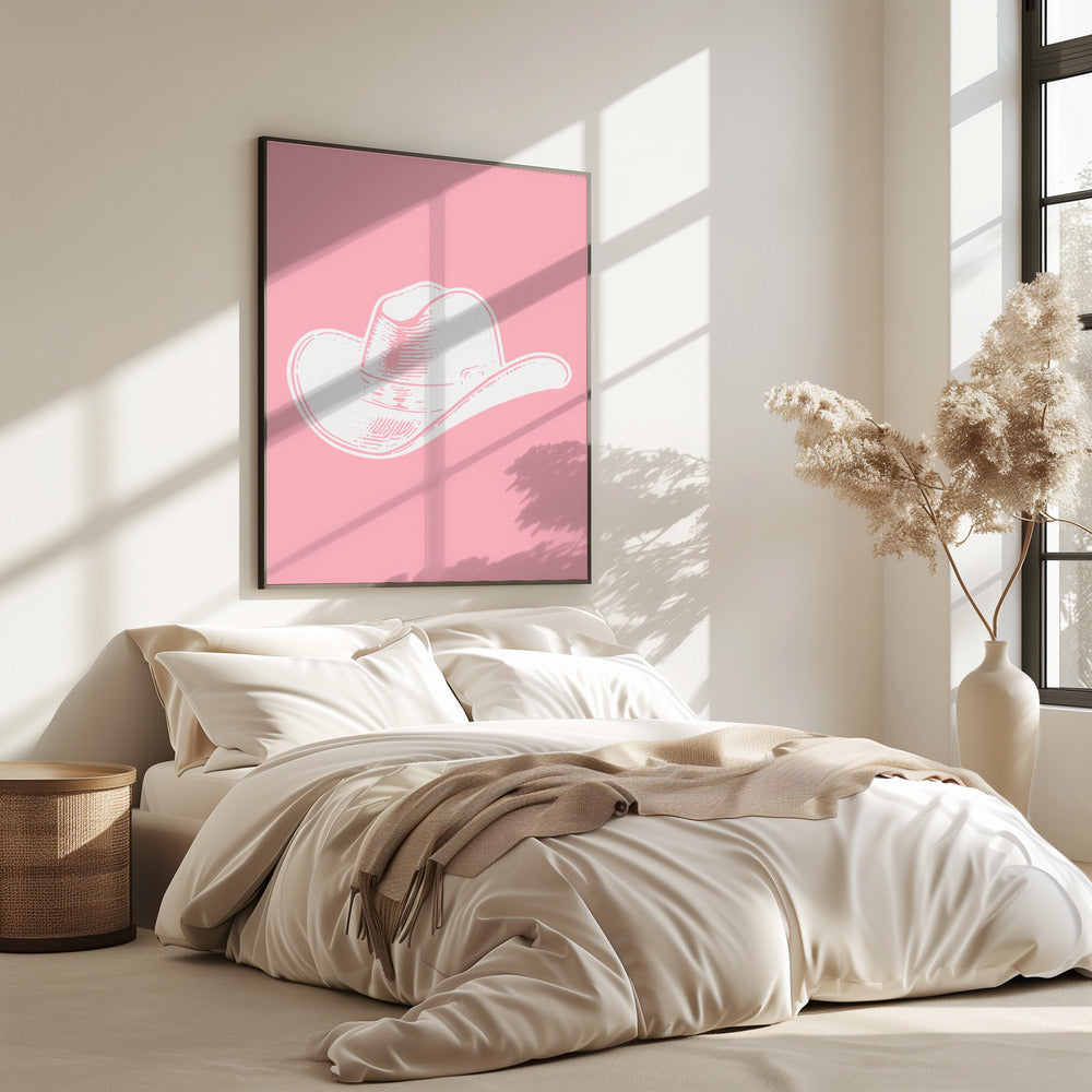 Pink Cowboy Hat | Poster