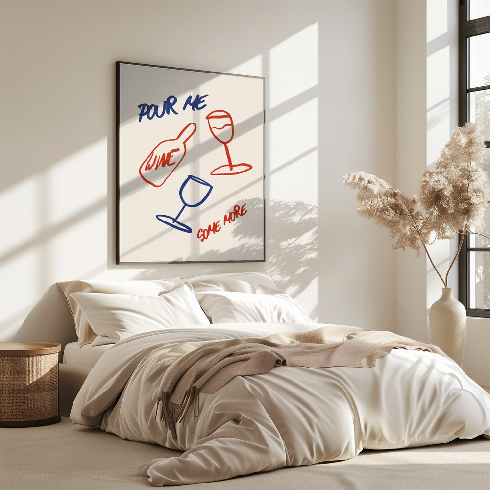 Schlucke und Kritzeleien | Poster