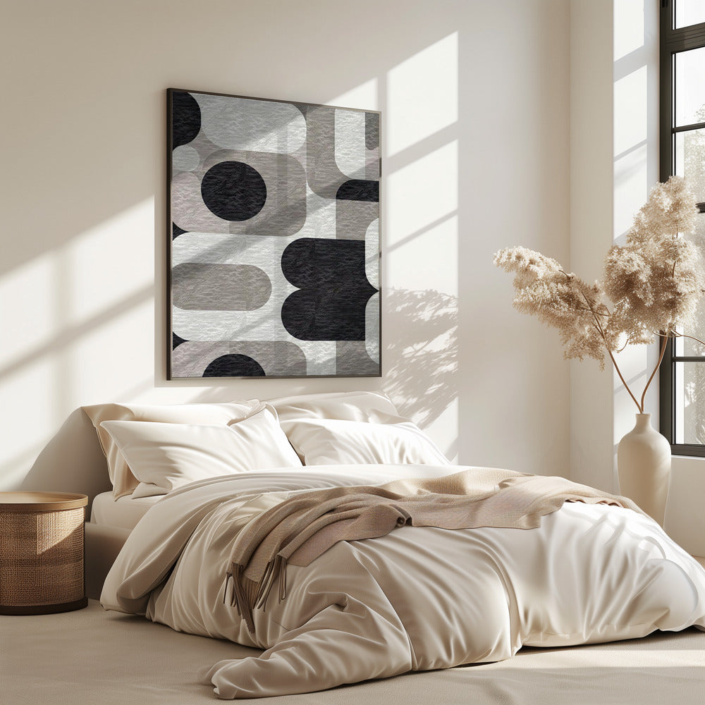 Modernes geometrisches Muster | Poster