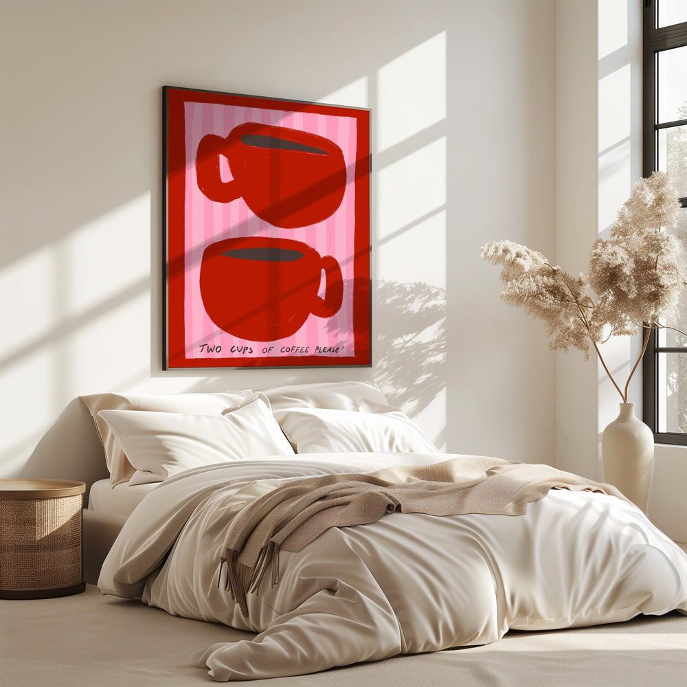 Doppelter Espresso-Genuss | Poster