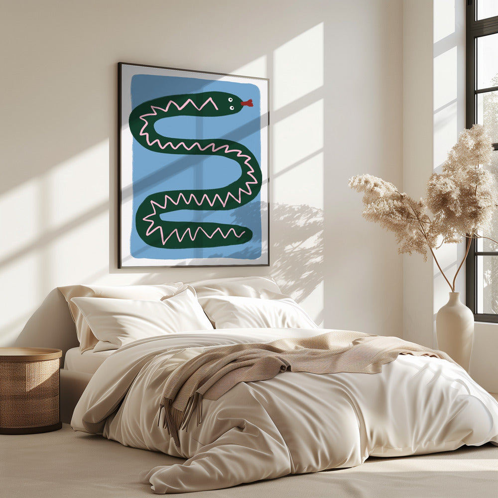 Geschichte der wackeligen Schlange | Poster