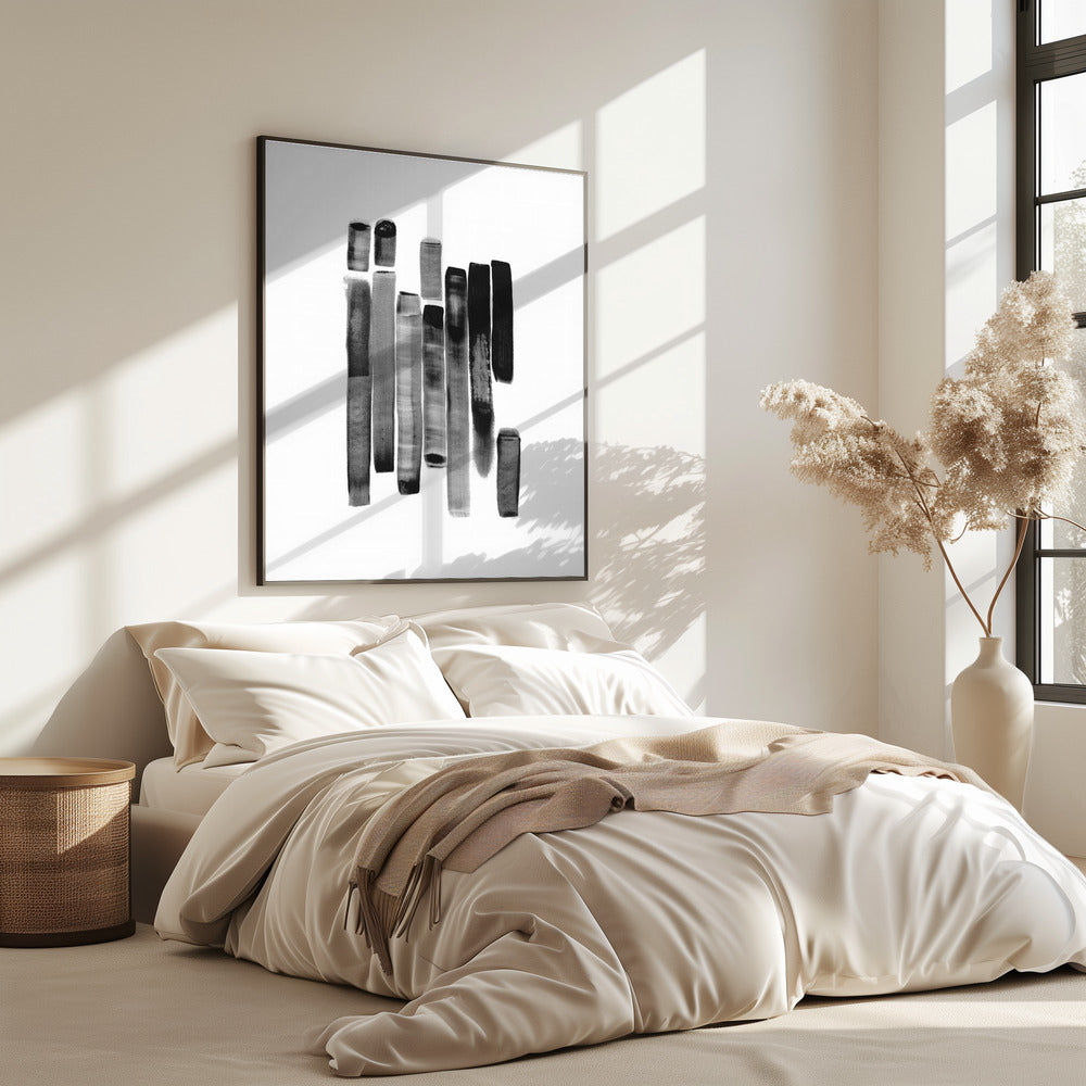 02 Verschiedene Striche 01 18x24 | Poster