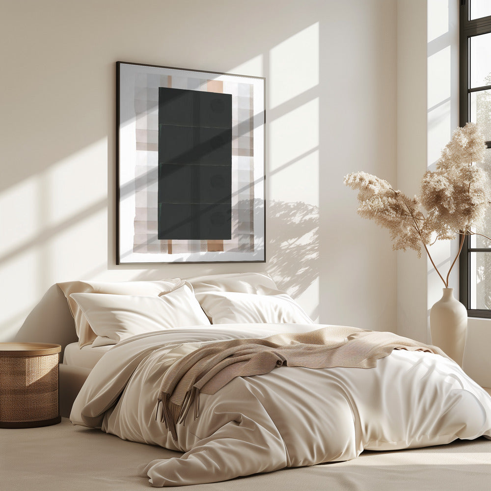 Monochrome Schichten | Poster