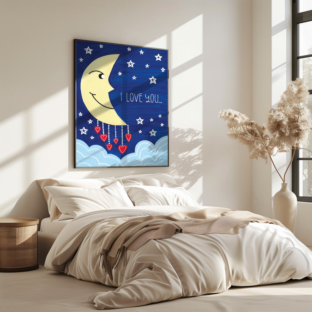 Mondschein-Zuneigung | Poster