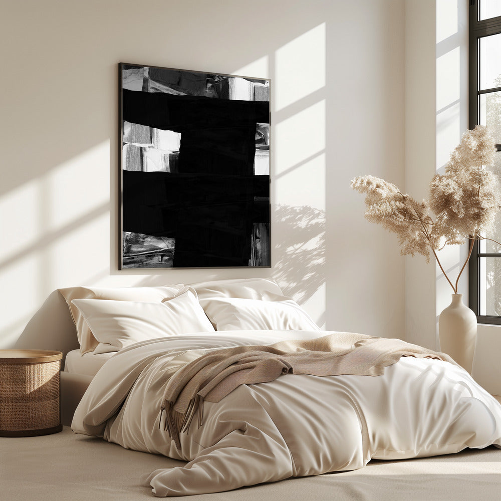 Monochrome Schichten | Poster