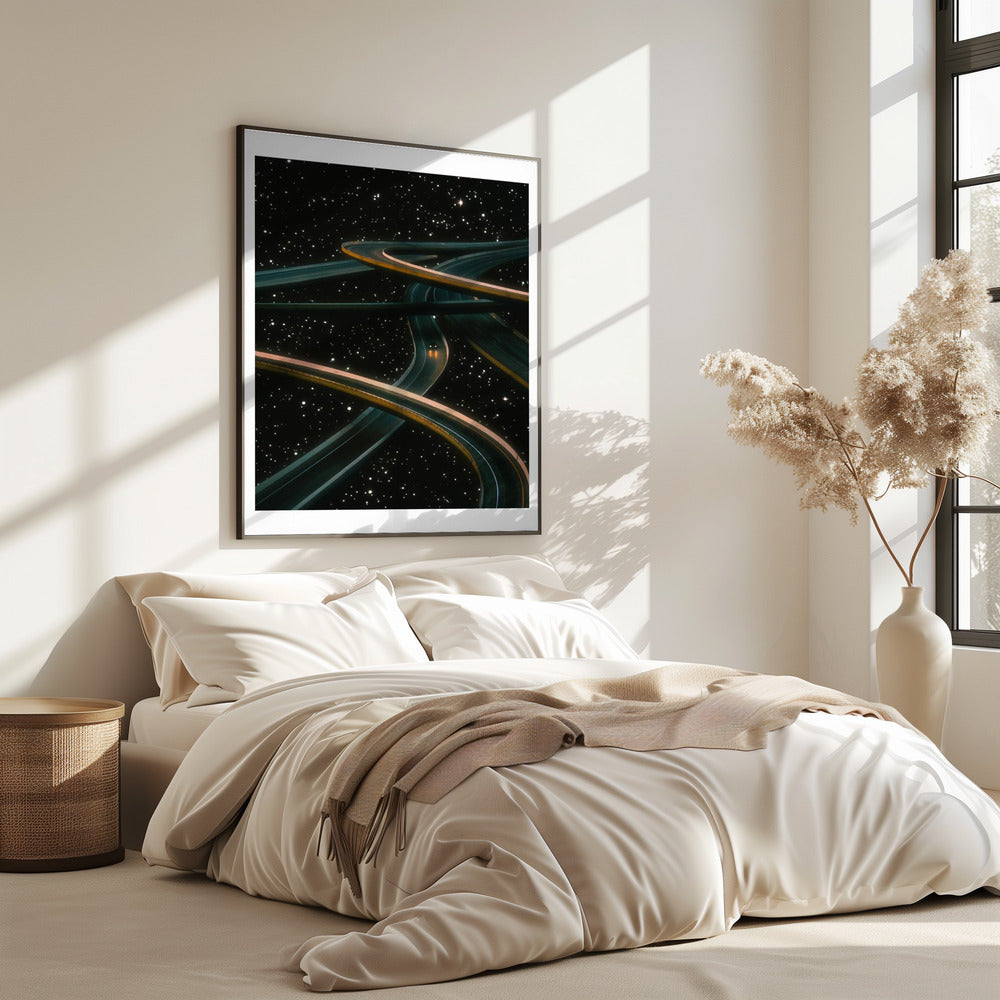Alleine fahren, an dich denken | Poster