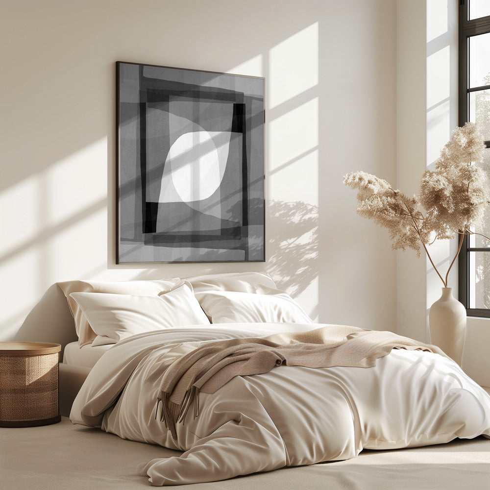 Monochrome Geometrie | Poster