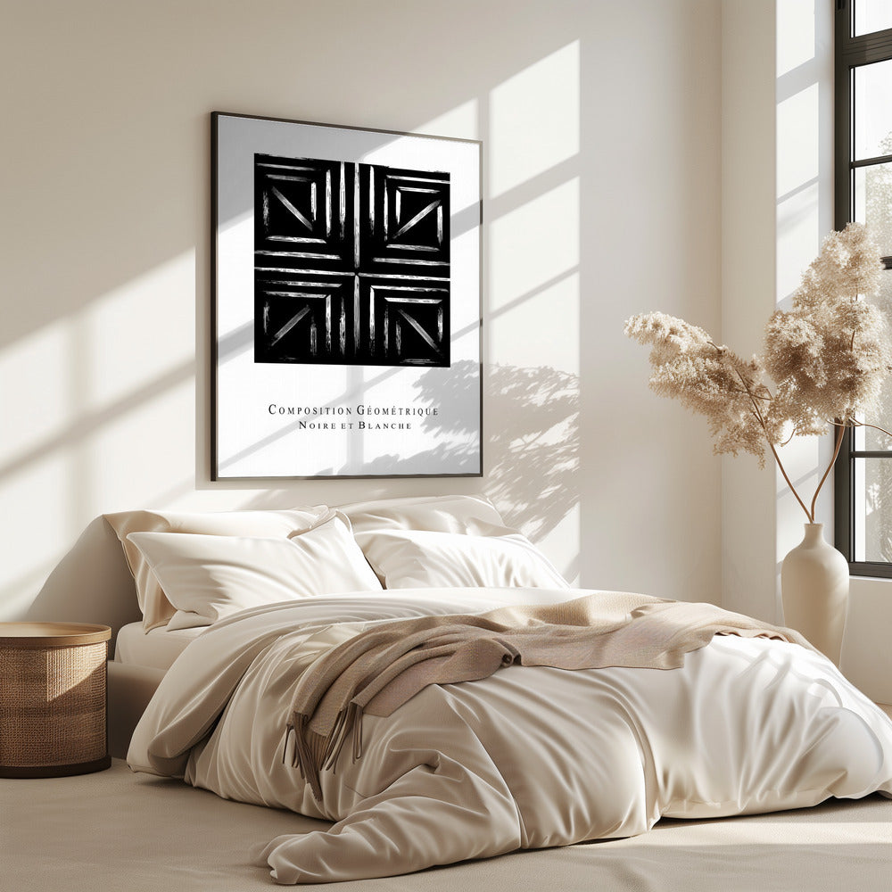Monochrome Geometrie | Poster