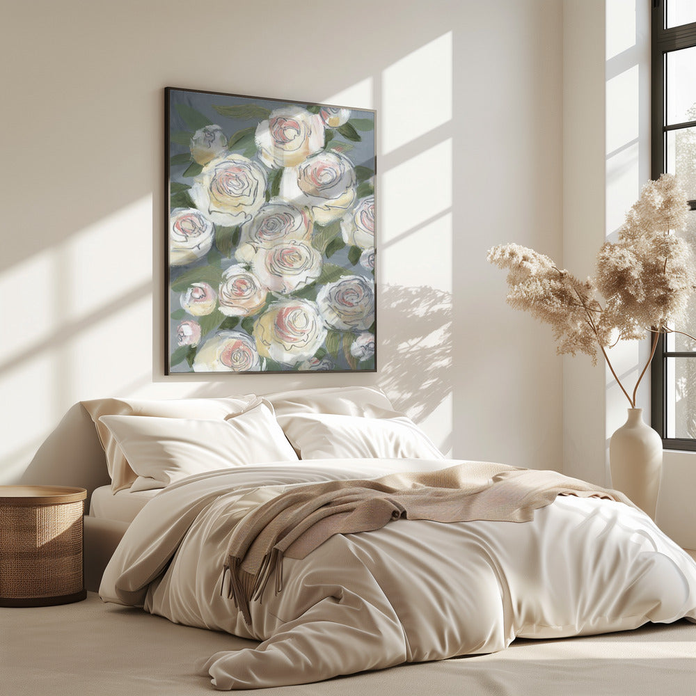 Elegantes Blumendesign | Poster