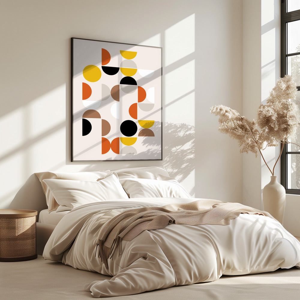 Mid-Century-Muster | Poster