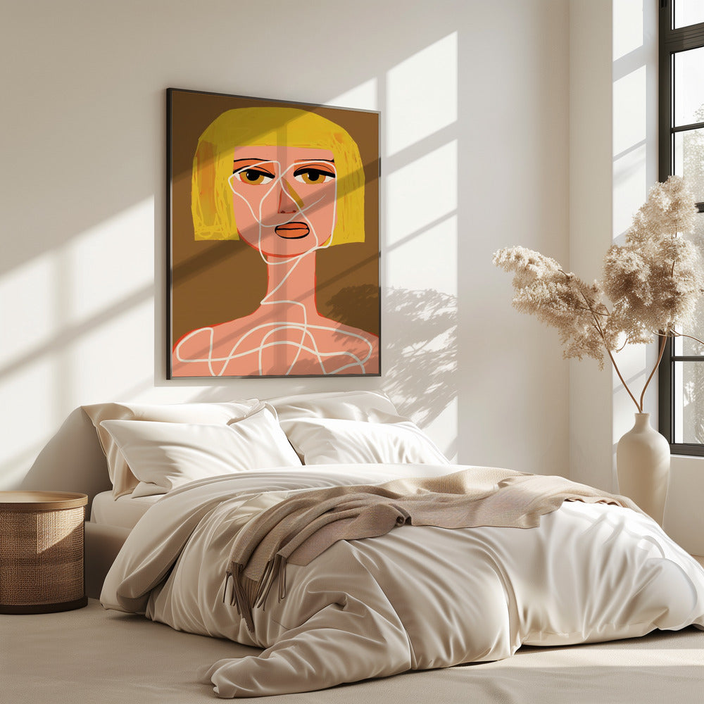Gefesselte Frau Tangled | Poster