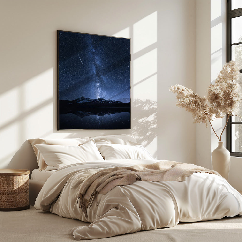 Galaxienreflexion | Poster