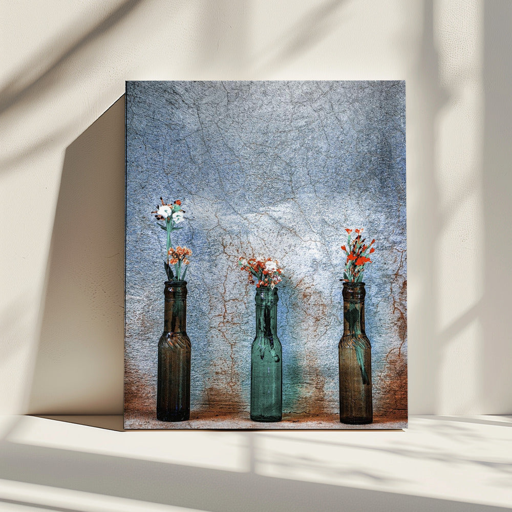 Schöne kleine Blumen | Leinwand