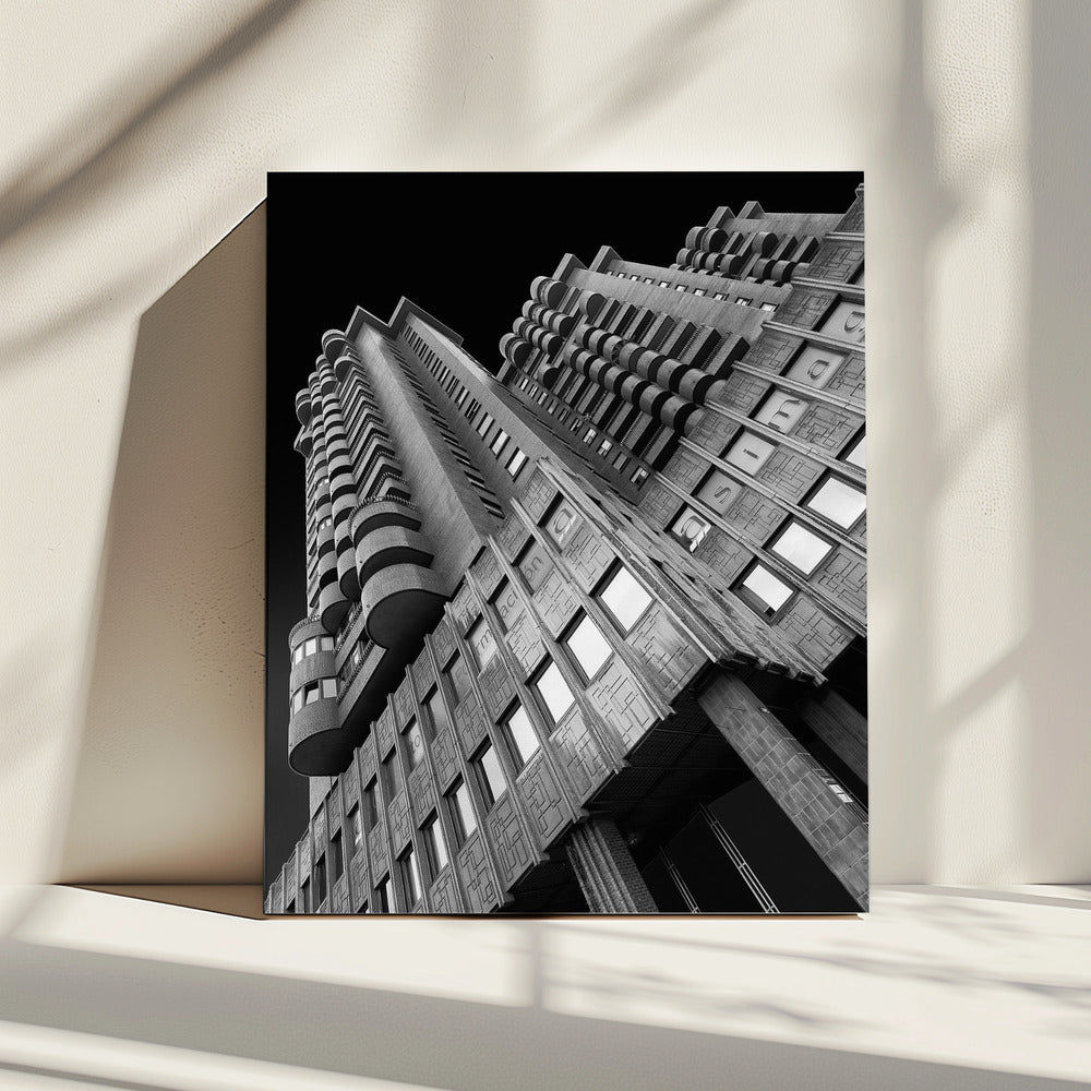 Plaza-Gebäude | Leinwand