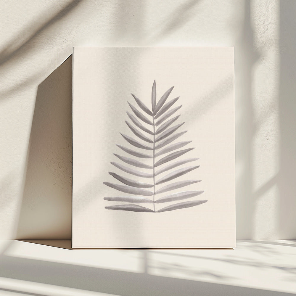 Palmblatttinte | Leinwand