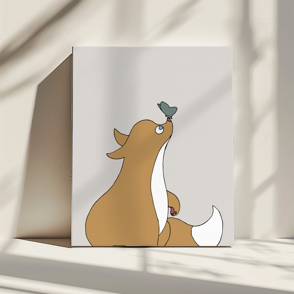 Der Fuchs | Leinwand