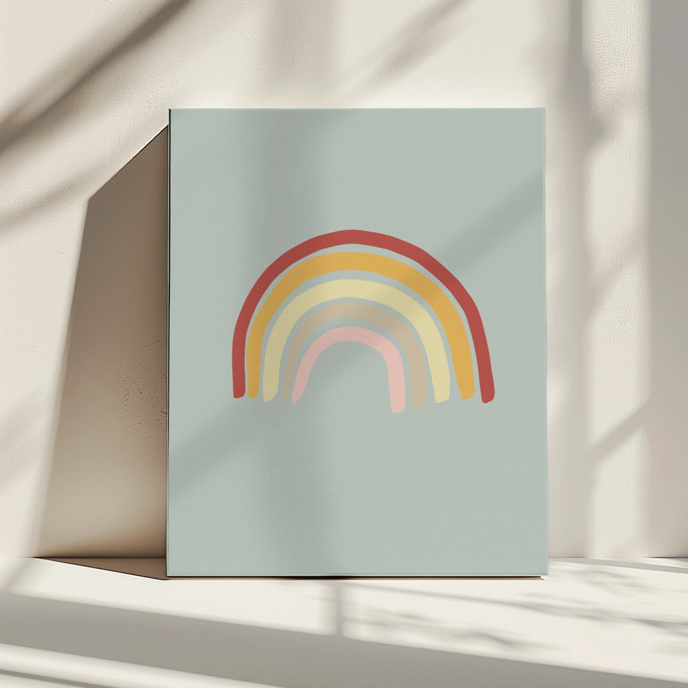 Regenbogengrün | Leinwand