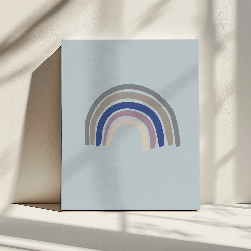 Regenbogenblau | Leinwand