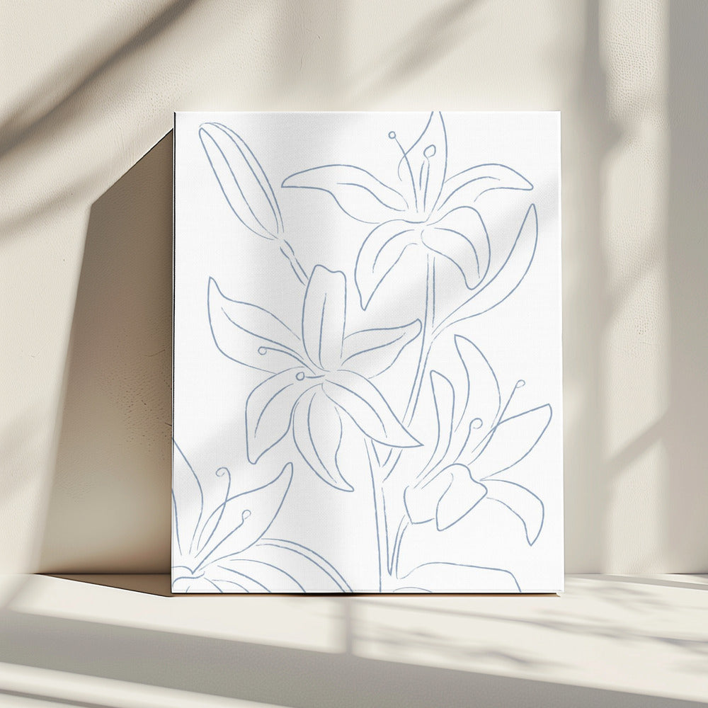 Lilien Nr. 01 | Leinwand