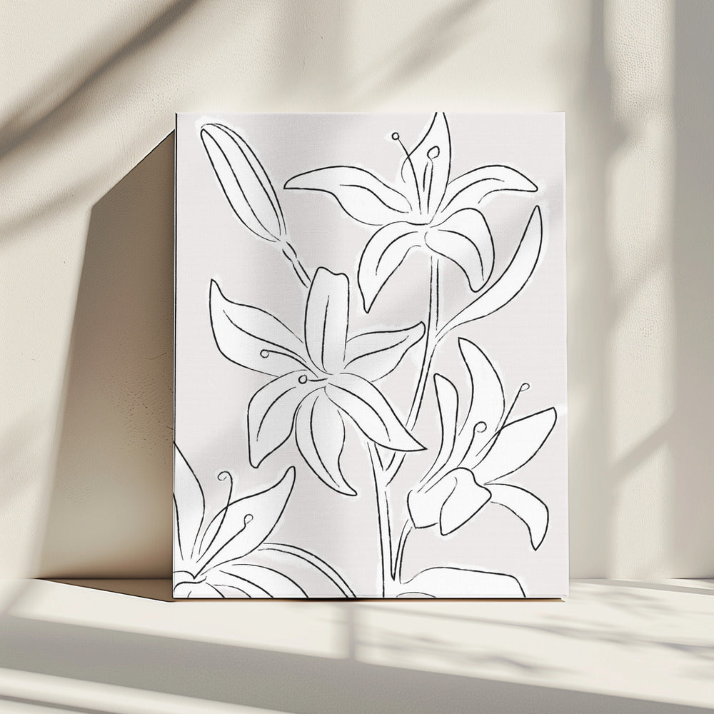 Lilien Nr. 03 | Leinwand